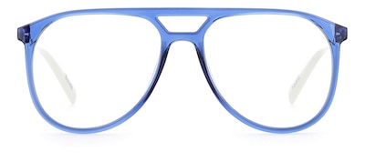 Foto 3 | Montura De Gafas Levi's Lv 1000 Pilot Azul Blanco 55 Mm - Venta Internacional.