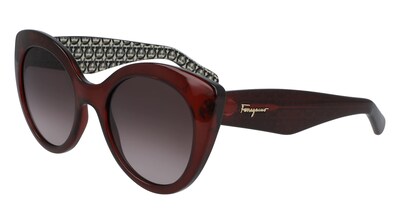 Foto 1 | Gafas De Sol Ferragamo Sf964s Para Mujer, 54 Mm, Color Rojo - Venta Internacional.