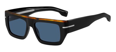Foto 1 | Gafas De Sol Hugo Boss Boss 1502/s Unisex Negras Lthavana 54mm - Venta Internacional.
