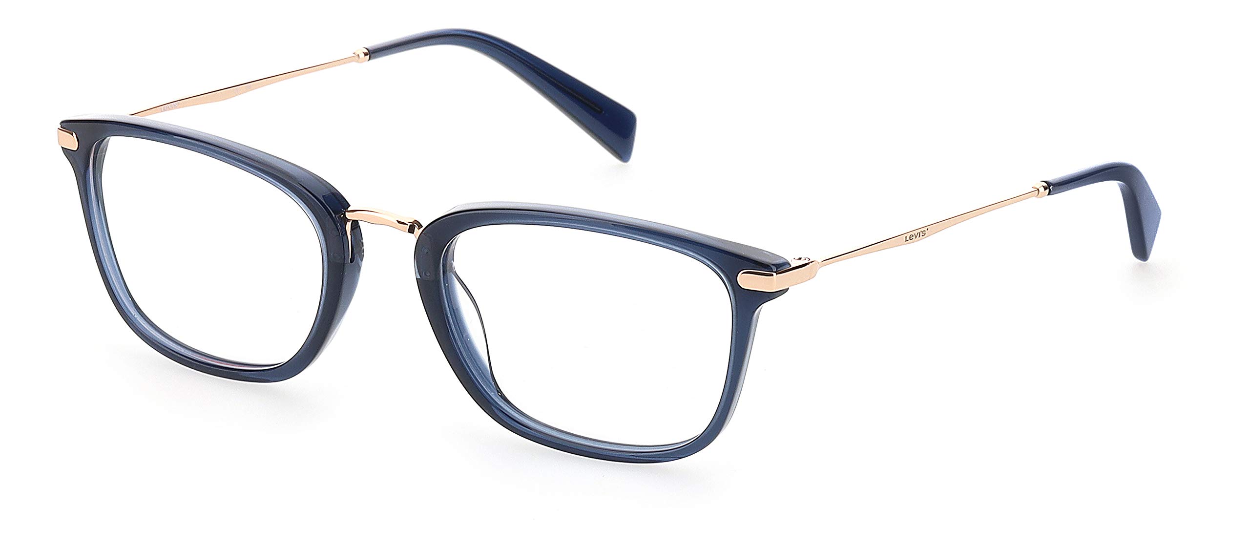 Foto 2 pulgar | Montura De Gafas Levi's Lv 5007 Cuadrada Azul 52 Mm - Venta Internacional.