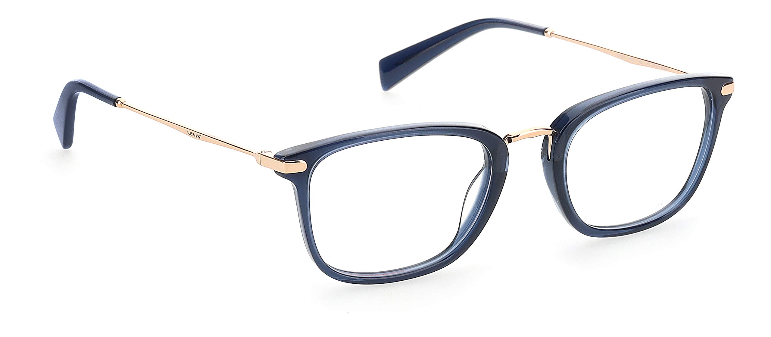 Foto 3 pulgar | Montura De Gafas Levi's Lv 5007 Cuadrada Azul 52 Mm - Venta Internacional.