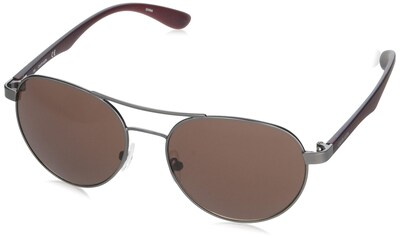 Foto 1 | Gafas De Sol Calvin Klein Ck19313s Redondas De Metal De 55 Mm Para Mujer - Venta Internacional.
