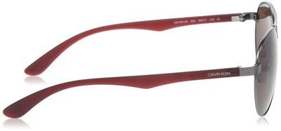 Foto 3 | Gafas De Sol Calvin Klein Ck19313s Redondas De Metal De 55 Mm Para Mujer - Venta Internacional.