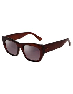 Foto 1 | Lentes De Sol Café Rectangular