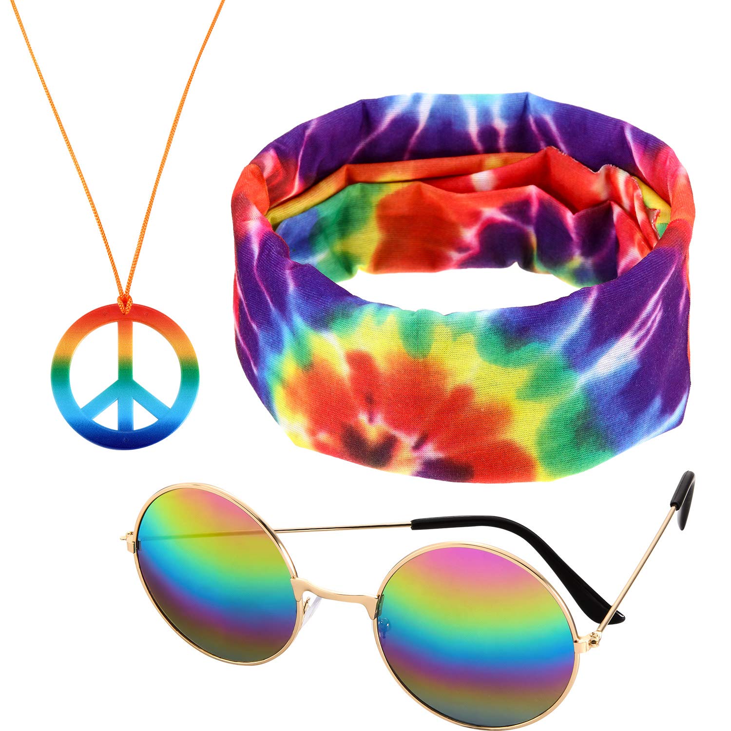 Foto 1 | Set De Accesorios Hippie Frienda 70s Rainbow Para Adolescentes - Venta Internacional.