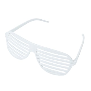 Foto 1 | Gafas De Sol Fun Express Shutter Shades, Color Blanco, 12 Unidades - Venta Internacional.