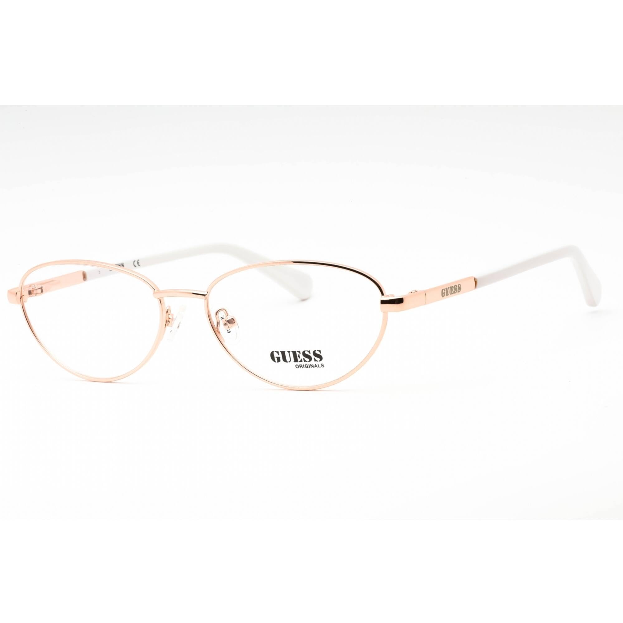 Foto 2 pulgar | Gafas Guess Gu 8238 028, Oro Rosa Brillante, Ovaladas, 55 Mm - Venta Internacional.