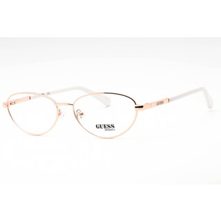 Foto 1 | Gafas Guess Gu 8238 028, Oro Rosa Brillante, Ovaladas, 55 Mm - Venta Internacional.