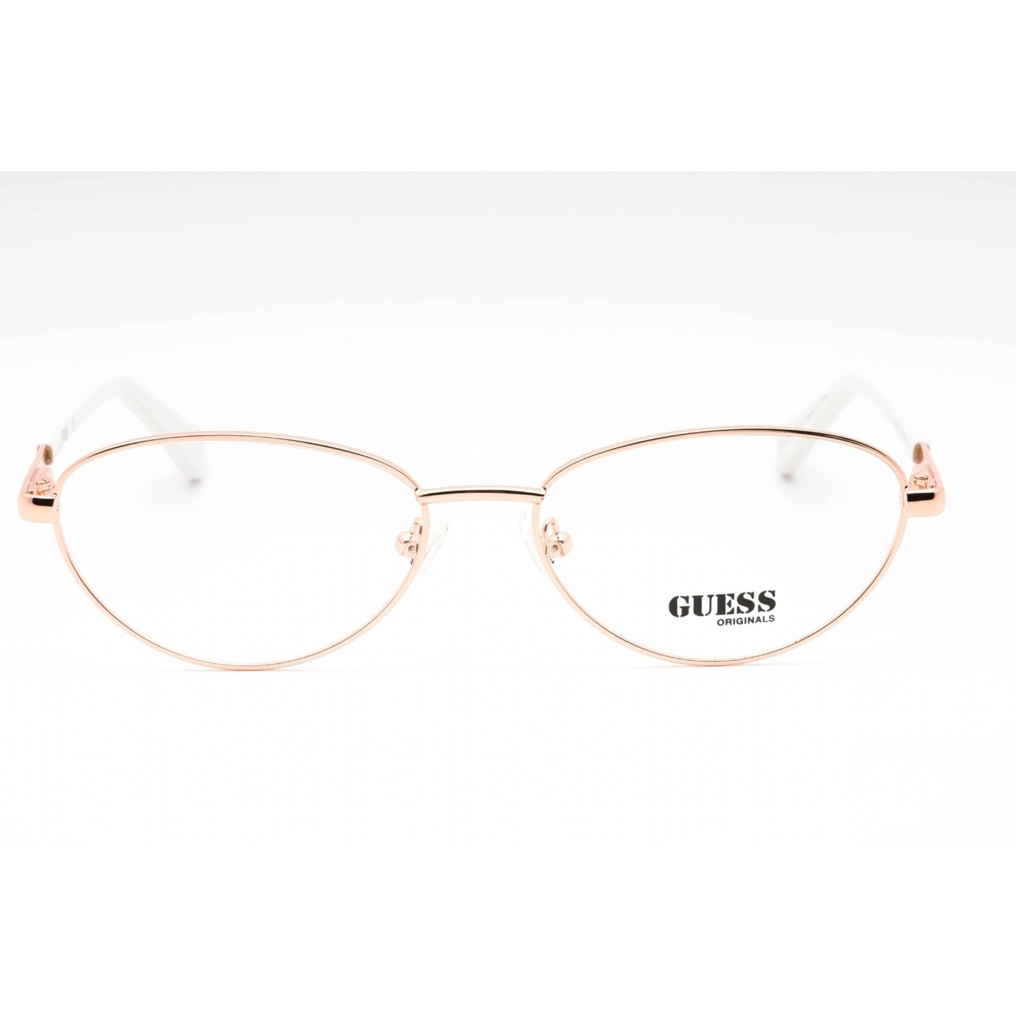 Foto 3 pulgar | Gafas Guess Gu 8238 028, Oro Rosa Brillante, Ovaladas, 55 Mm - Venta Internacional.