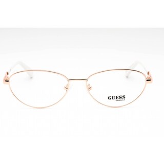 Foto 2 | Gafas Guess Gu 8238 028, Oro Rosa Brillante, Ovaladas, 55 Mm - Venta Internacional.
