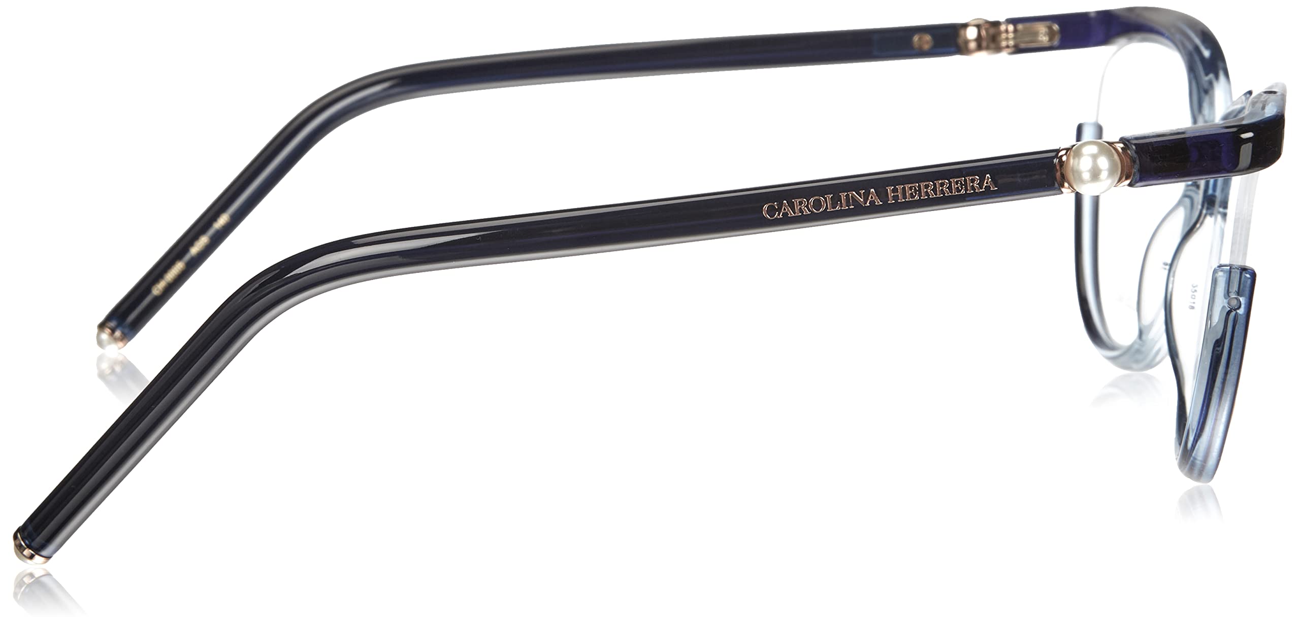 Foto 4 pulgar | Gafas Graduadas Carolina Herrera Ch/0005 Ags Para Mujer, Azul Celeste - Venta Internacional.
