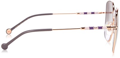 Foto 3 | Gafas De Sol Carolina Herrera Ch 0035/s Gold Lilac Para Mujer - Venta Internacional.