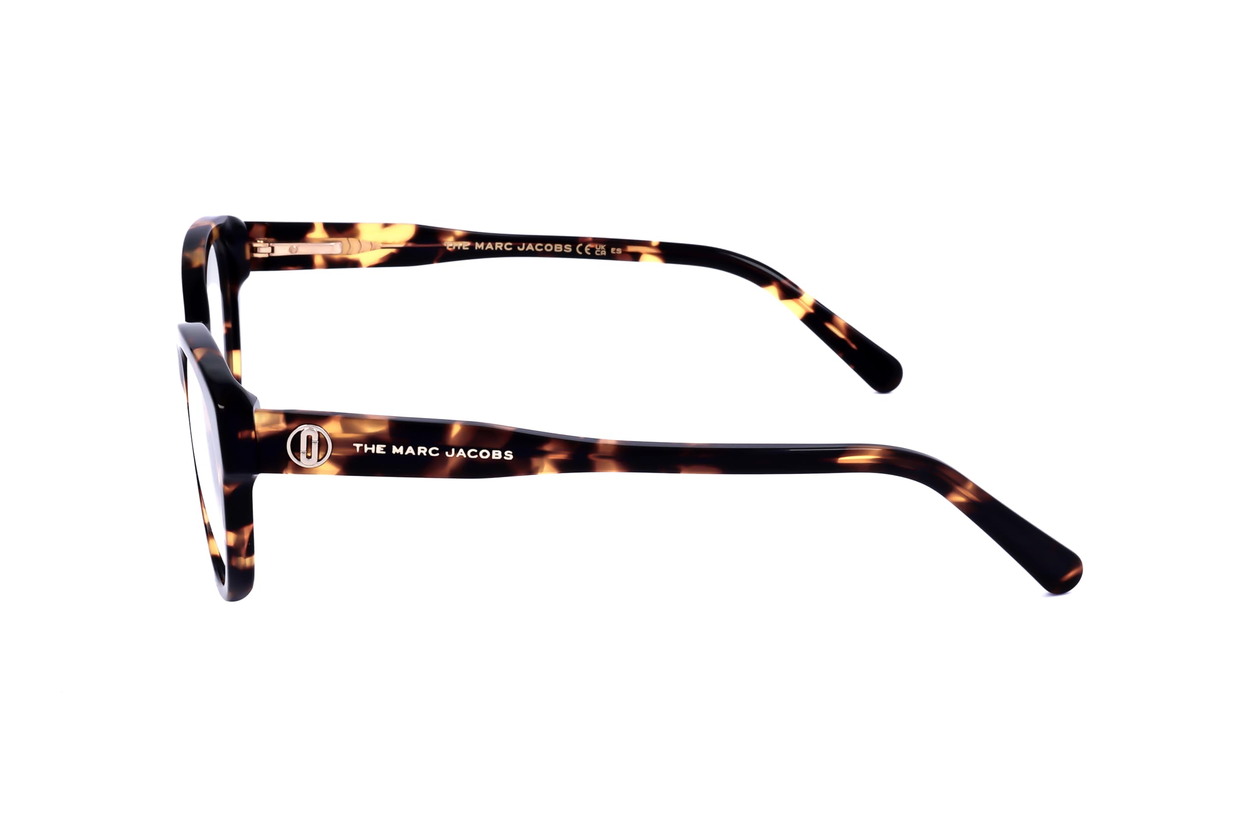 Foto 4 pulgar | Gafas Marc Jacobs Modern Redondas/ovaladas Para Mujer 52 Mm Havana - Venta Internacional.