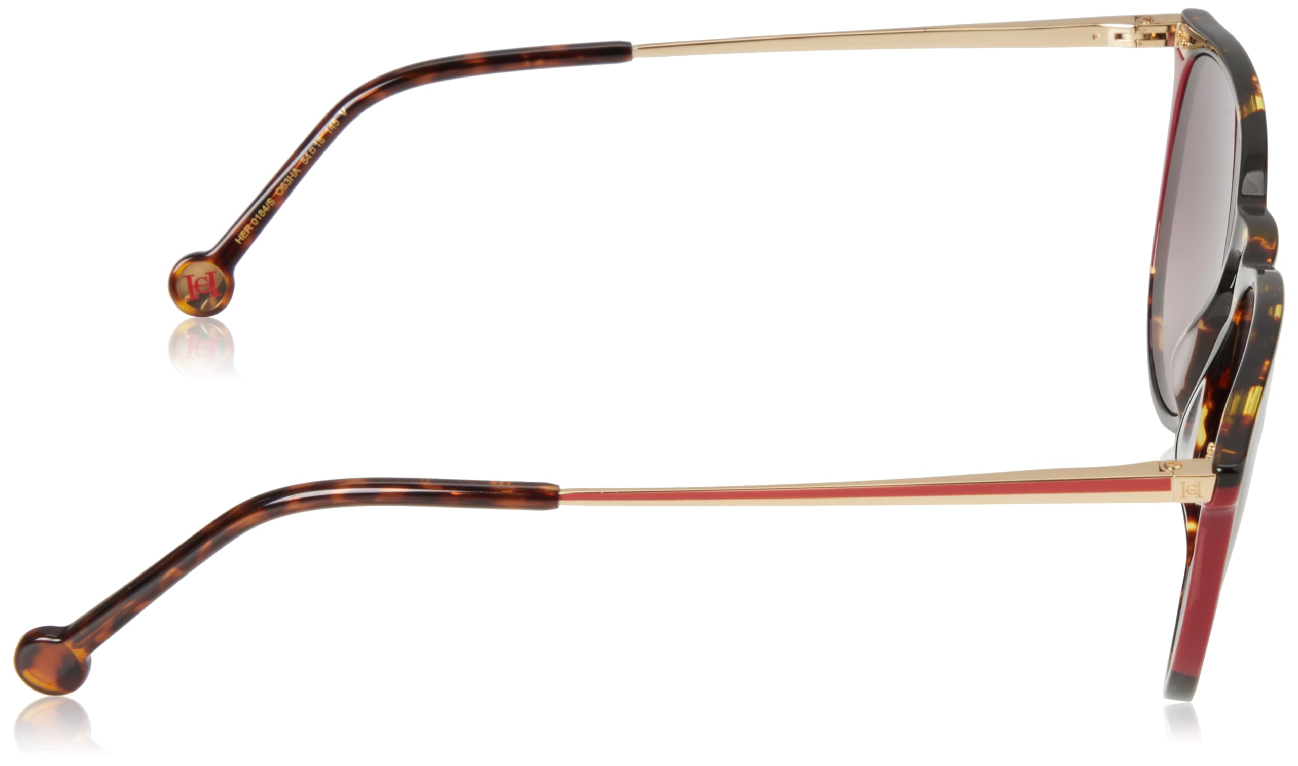 Foto 4 pulgar | Gafas De Sol Carolina Herrera Her 0184/s O63 54mm Rojo Habana - Venta Internacional.