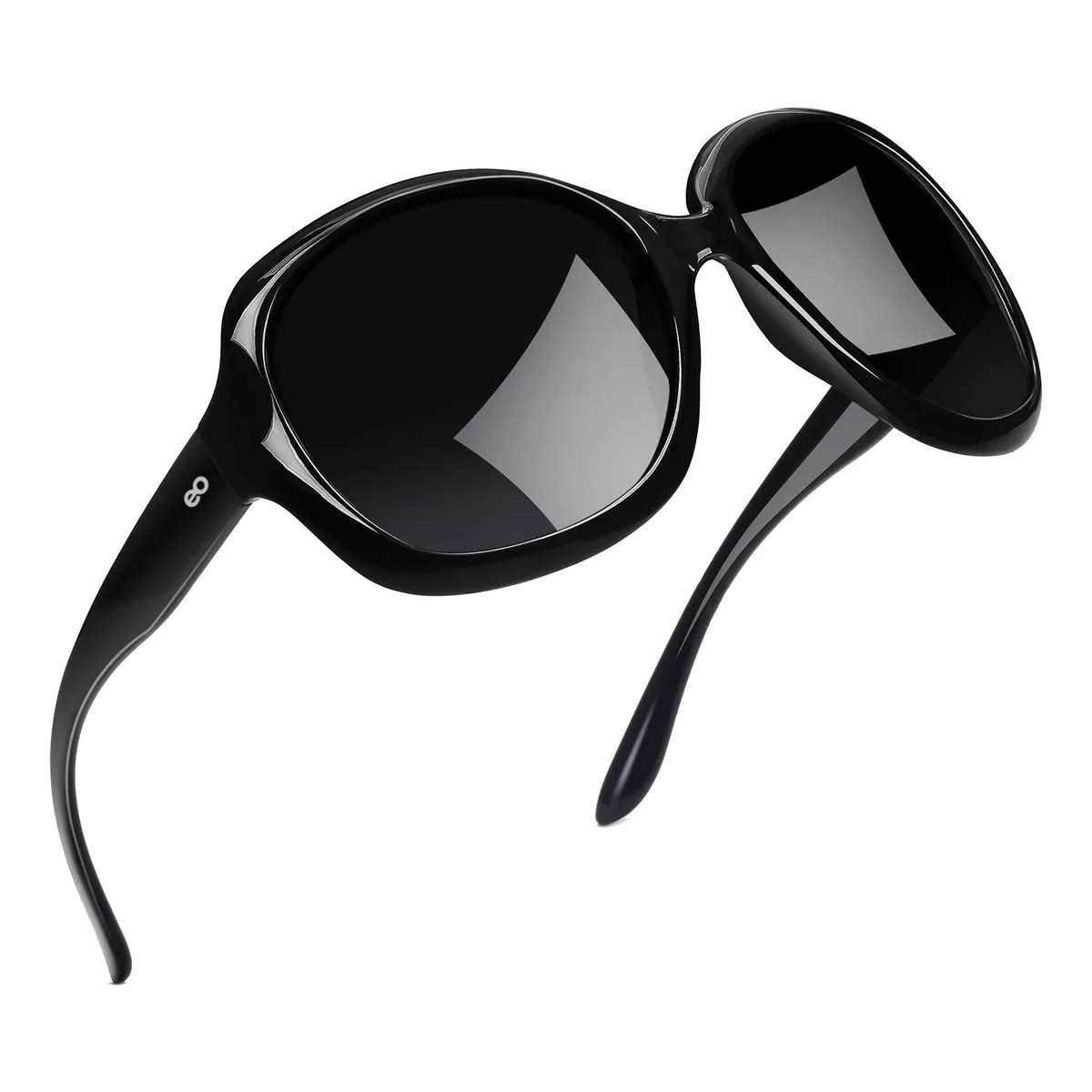 Foto 2 pulgar | Lentes De Sol Polarizados Uv400 Grandes Eo Safe Imports Esi-19709 Negro