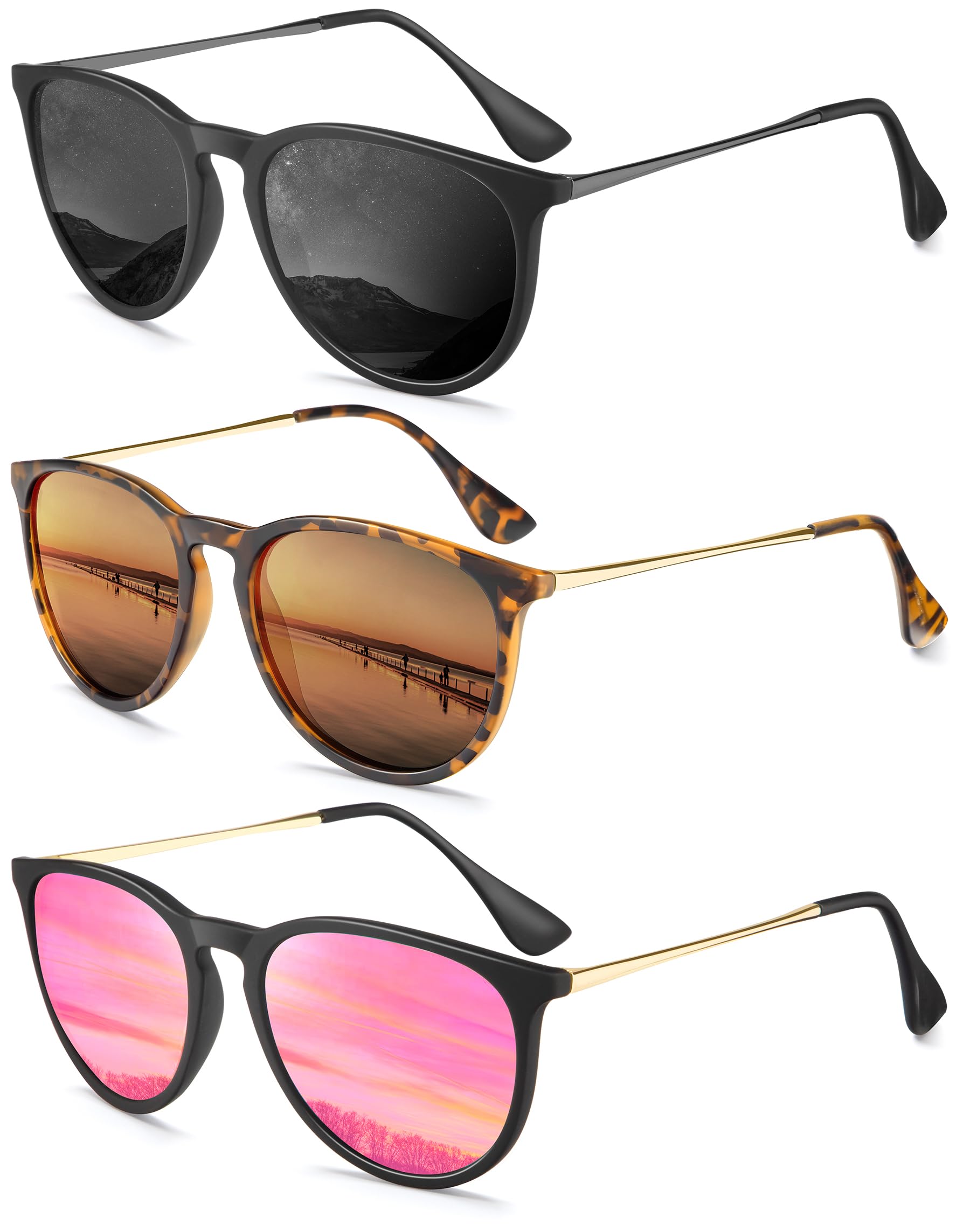 Foto 1 | Gafas De Sol Anyluv Para Mujer Polarizadas Con Protección Uv400 - Venta Internacional.