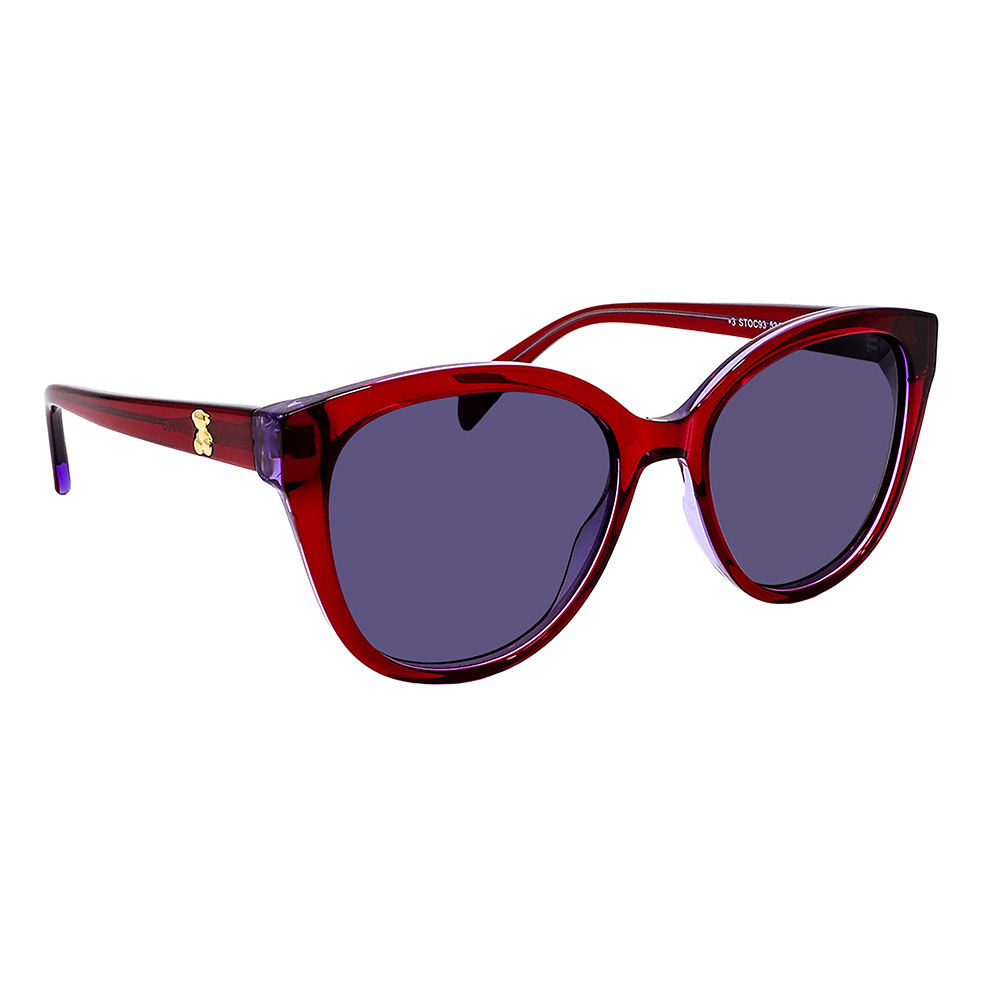 Foto 4 pulgar | Lente Solar Tous Color Vino Ideal Para Dama.