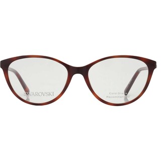 Foto 1 | Gafas Swarovski Sk5415 052 Ovaladas 53 Mm Habana/oro - Venta Internacional.