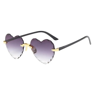 Foto 2 | Gafas De Sol Huoguo Unisex En Forma De Corazón Sin Marco A La Moda - Venta Internacional.