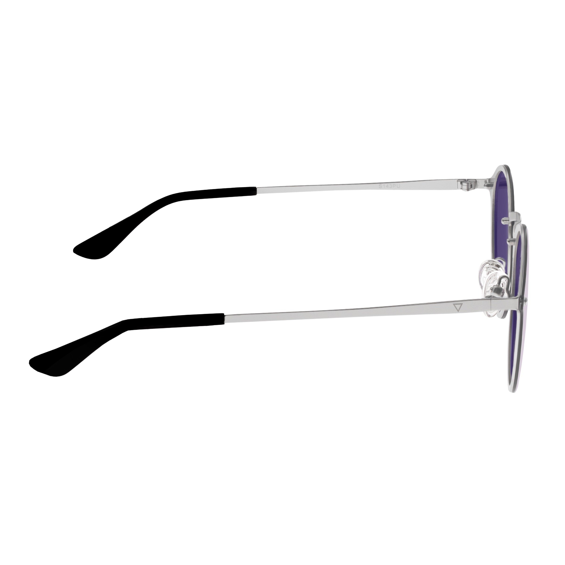 Foto 4 pulgar | Gafas De Sol Sixty One Picchu Con Marco De Aluminio Plateado Y Lavanda - Venta Internacional.