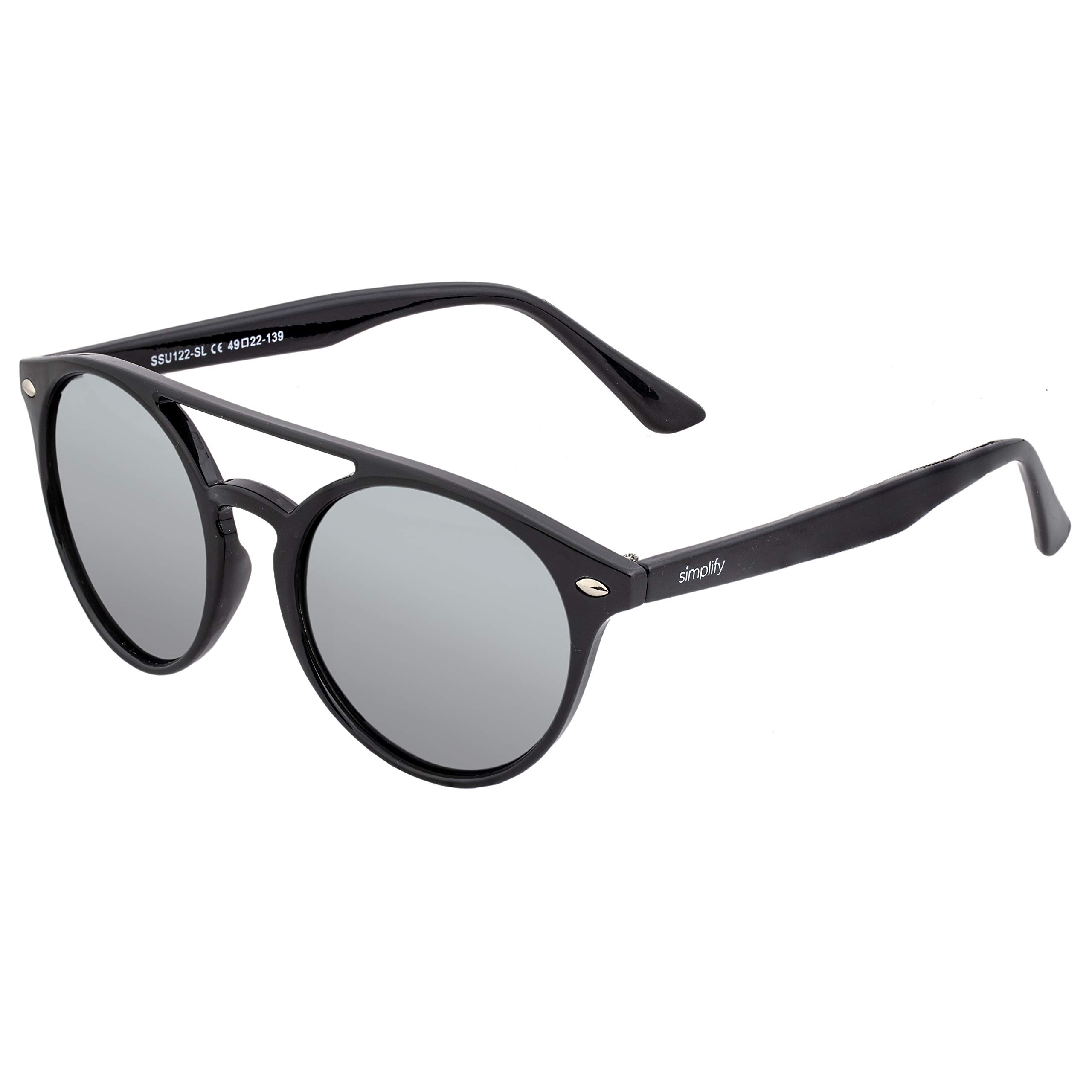 Foto 3 pulgar | Gafas De Sol Simplify Ssu122-sl Unisex Cat Eye Negras - Venta Internacional.