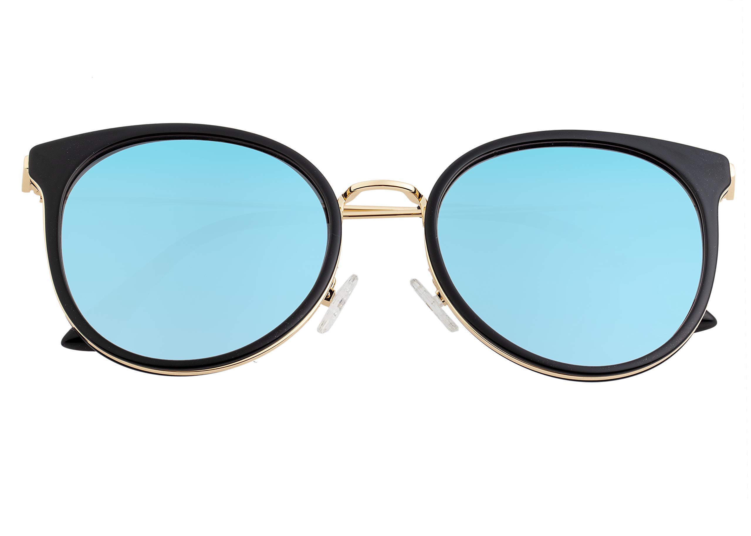 Foto 1 | Gafas De Sol Bertha Brsbr040bl Cat Eye Con Montura Metálica Polarizadas - Venta Internacional.