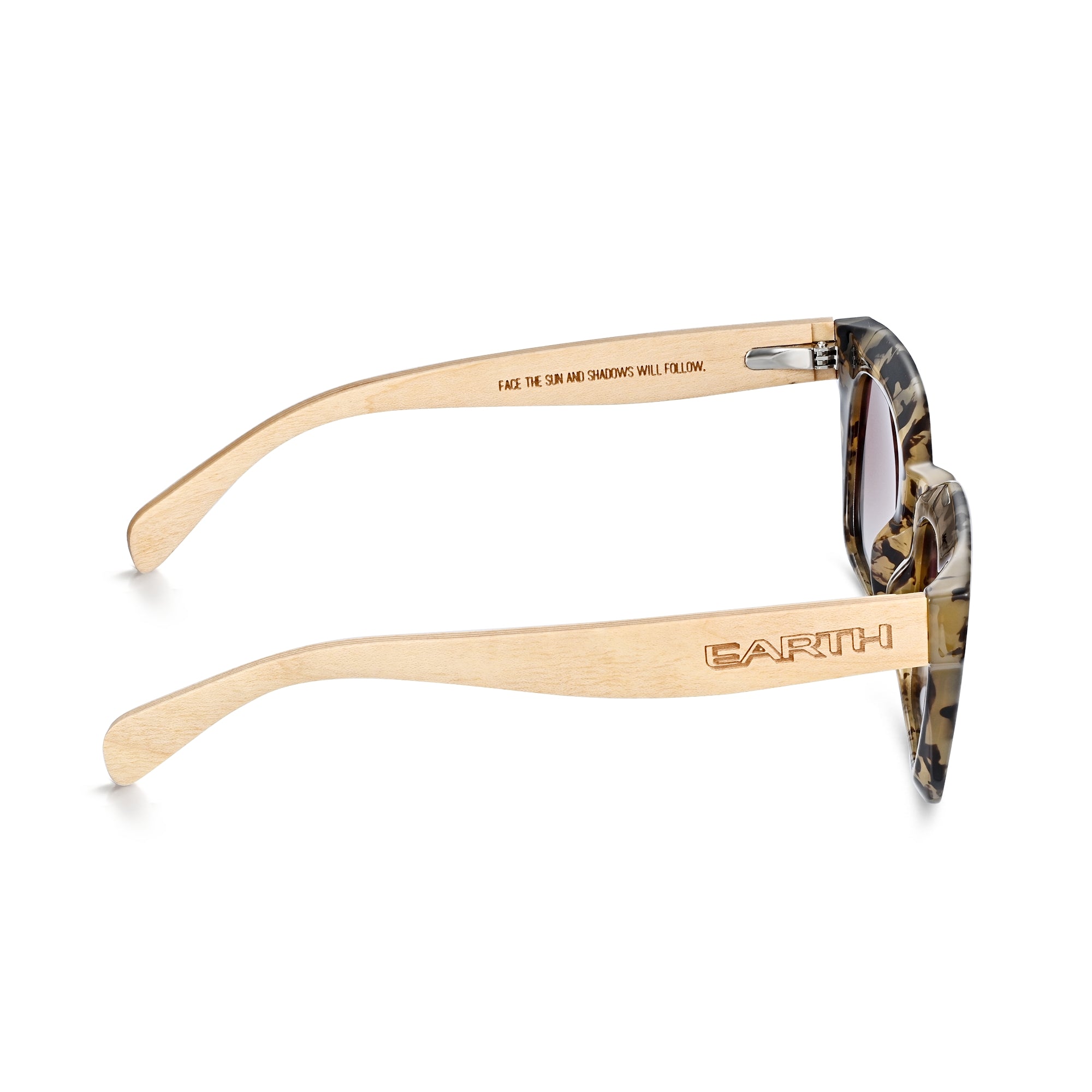Foto 4 pulgar | Gafas De Sol Earth Wood Antalya Polarizadas - Arce/marrón - Venta Internacional.
