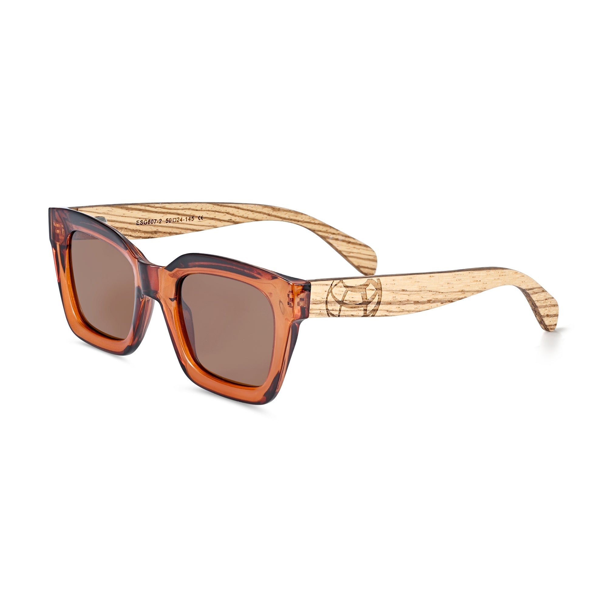 Foto 5 pulgar | Gafas De Sol Earth Wood Antalya Polarizadas - Arce/marrón - Venta Internacional.