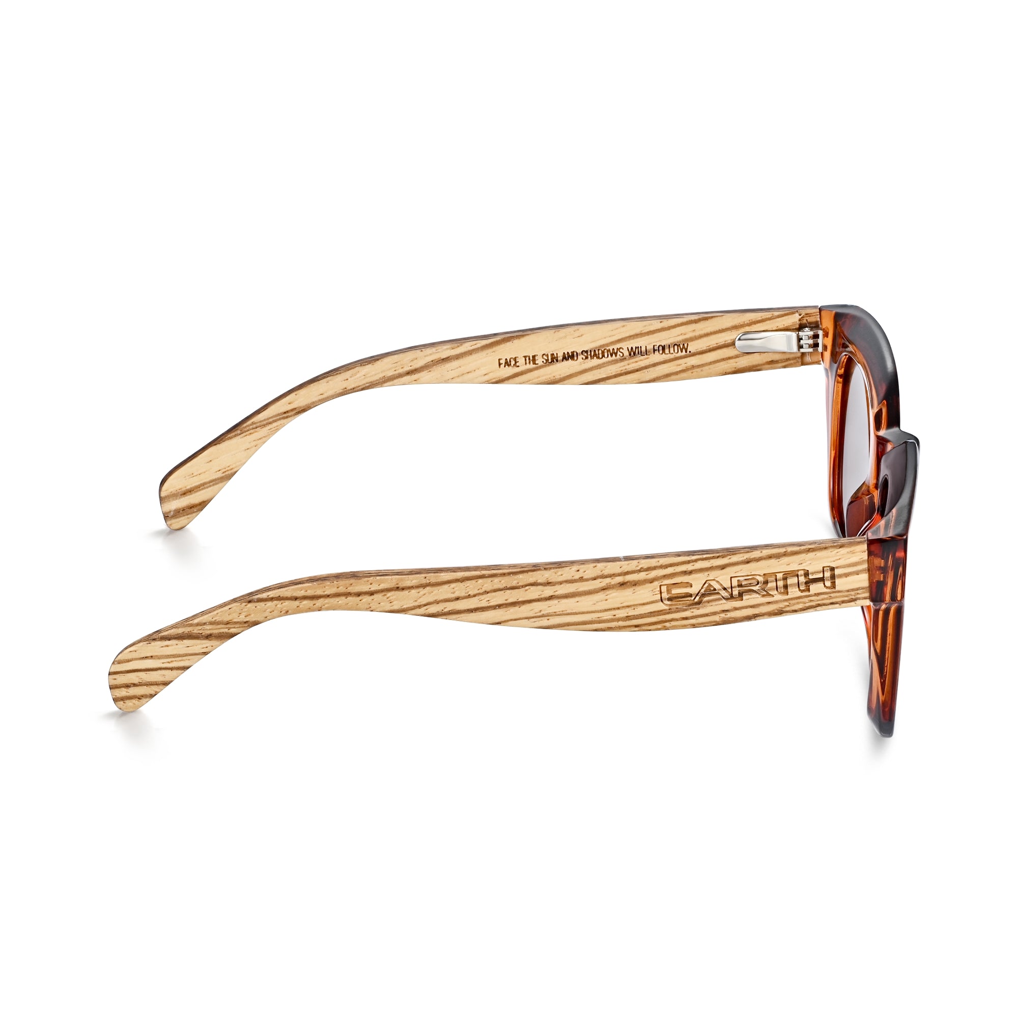 Foto 6 | Gafas De Sol Earth Wood Antalya Polarizadas - Arce/marrón - Venta Internacional.