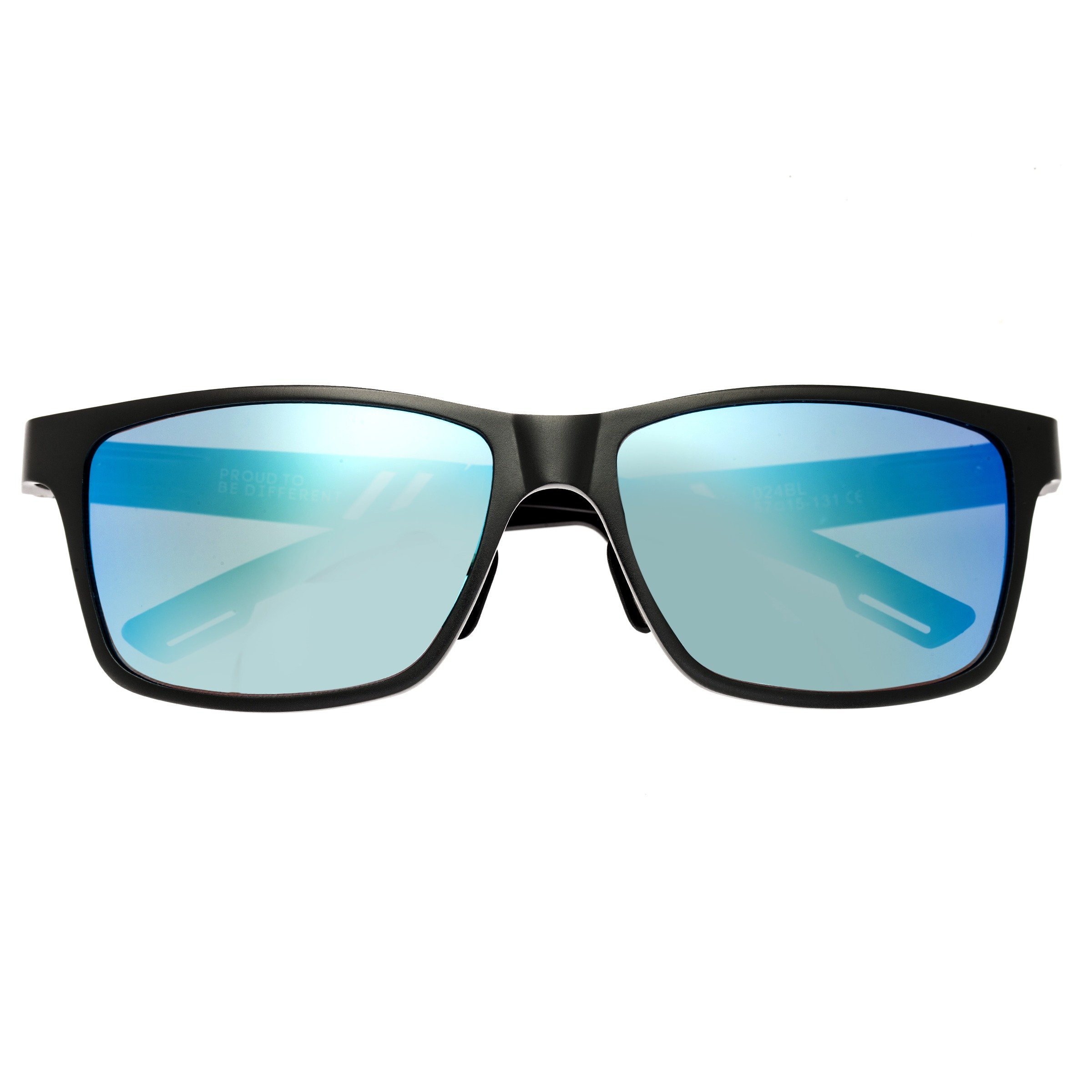 Foto 2 pulgar | Gafas De Sol Breed Pyxis Titanium Gunmetal/blue Lens Blue - Venta Internacional.