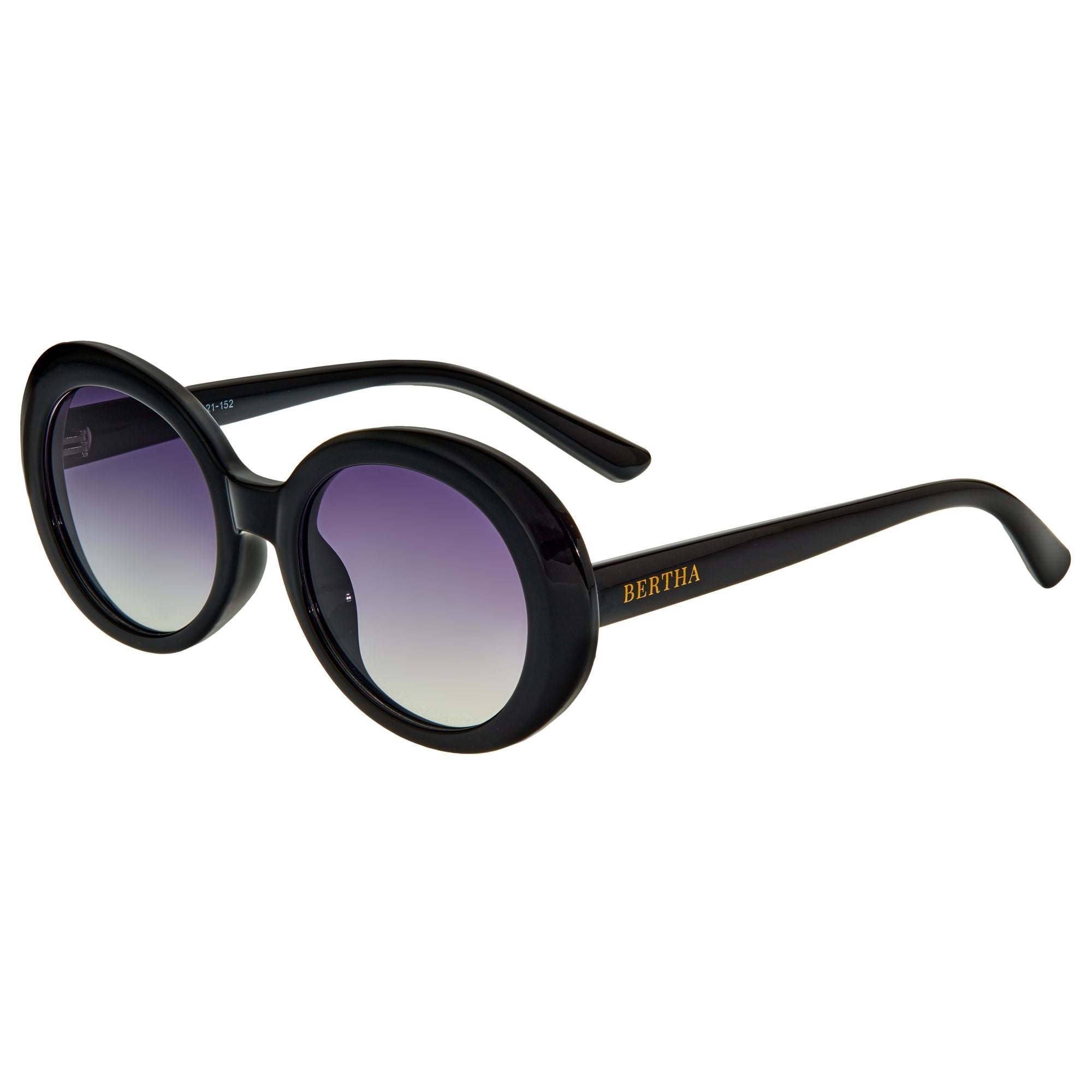 Foto 2 pulgar | Gafas De Sol Bertha Annie Polarizadas Crema/negro - Venta Internacional.
