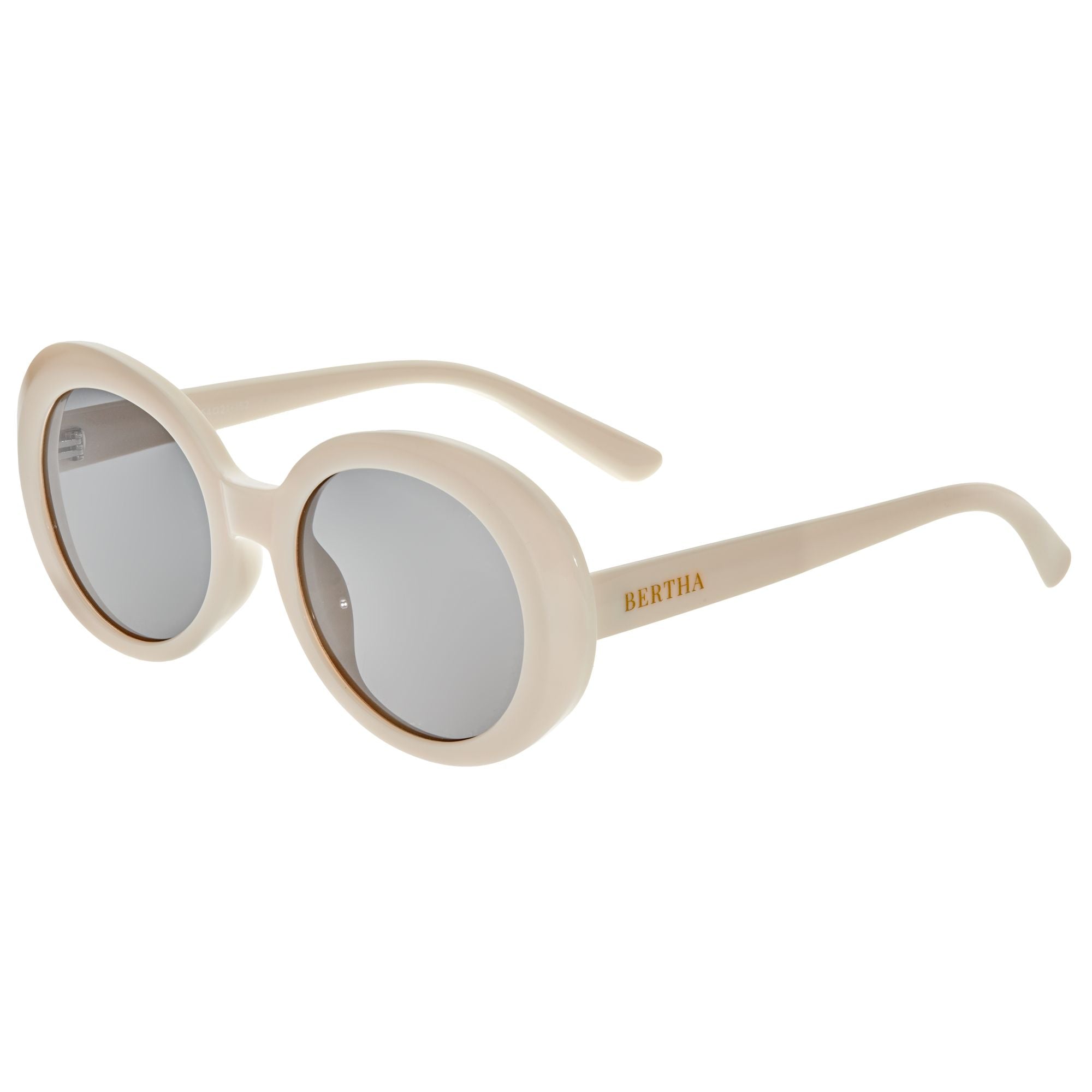Foto 5 pulgar | Gafas De Sol Bertha Annie Polarizadas Crema/negro - Venta Internacional.