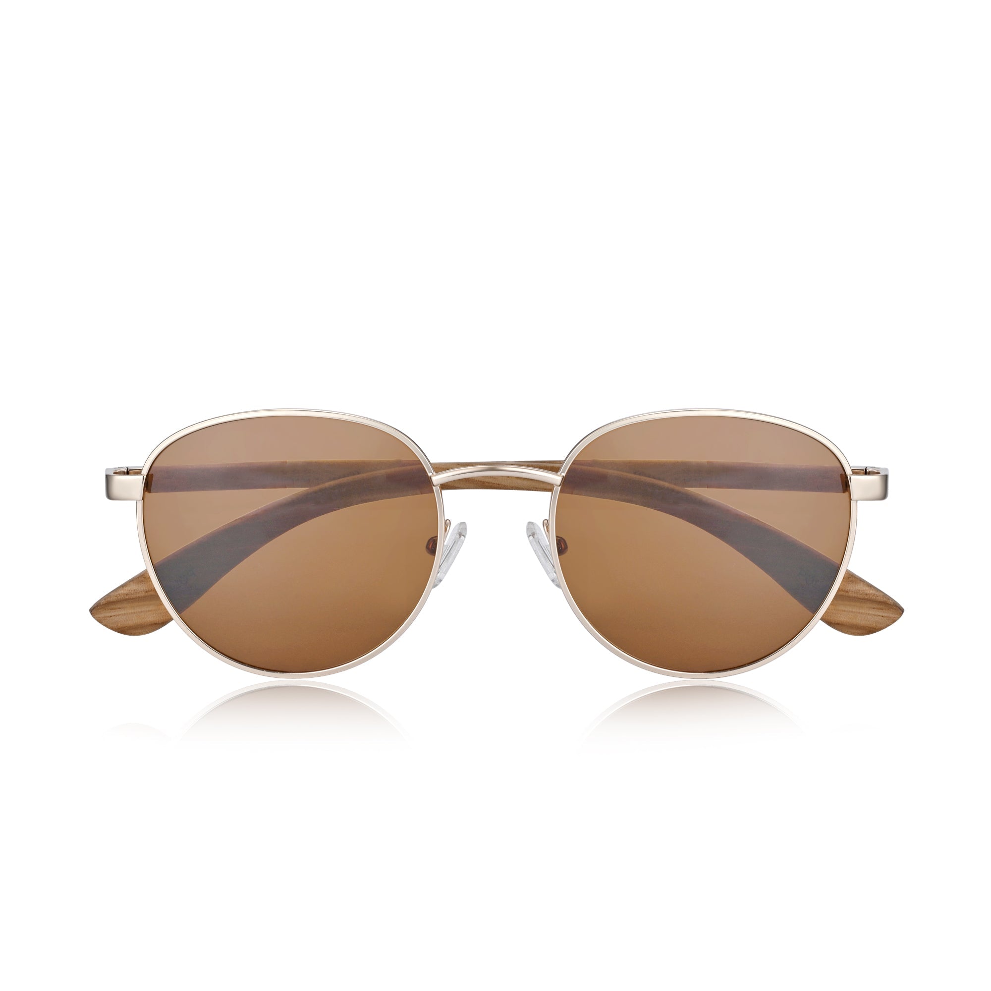 Foto 6 pulgar | Gafas De Sol Earth Wood Boracay Polarizadas Zebra/marrón - Venta Internacional.