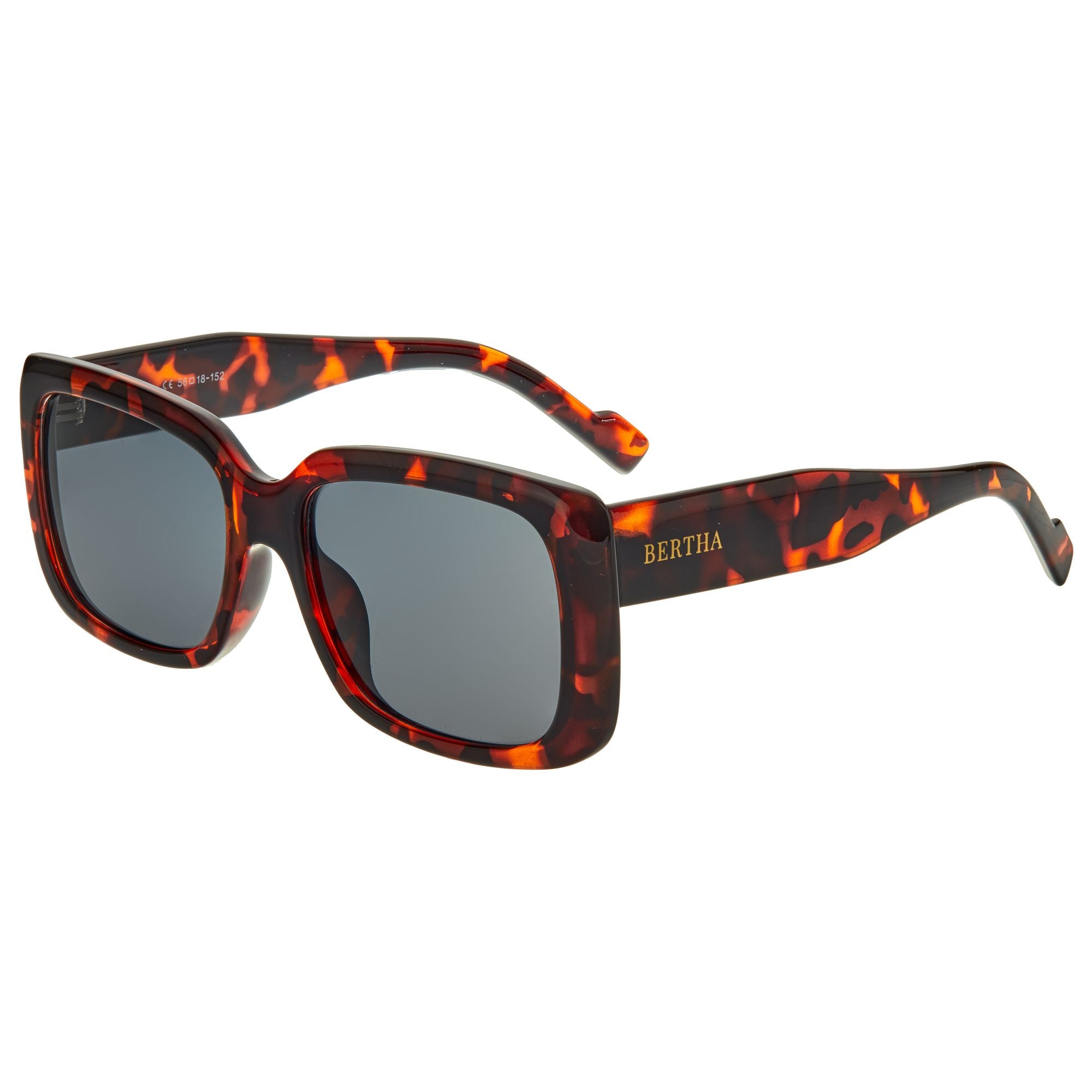 Foto 5 pulgar | Gafas De Sol Bertha Wendy Polarized Periwinkle/purple - Venta Internacional.