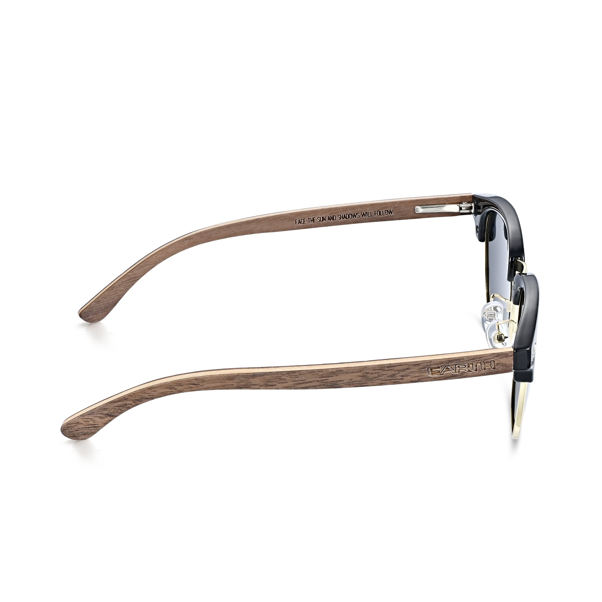 Foto 4 | Gafas De Sol Earth Wood Marokopa Polarizadas Zebra/marrón - Venta Internacional.