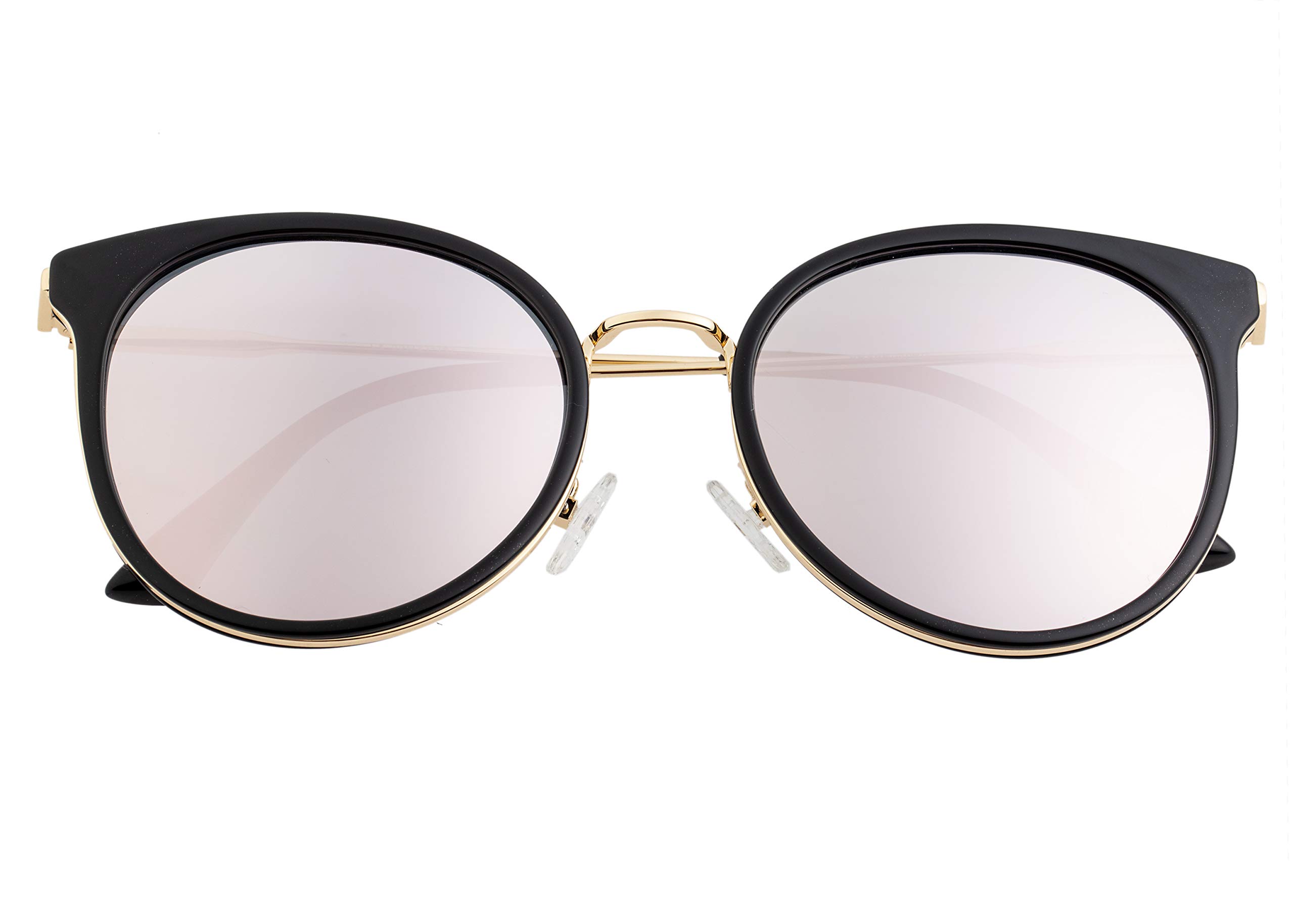 Foto 1 | Gafas De Sol Bertha Brsbr040rg Con Forma De Ojo De Gato  Montura Metálica  Polarizadas - Venta Internacional.