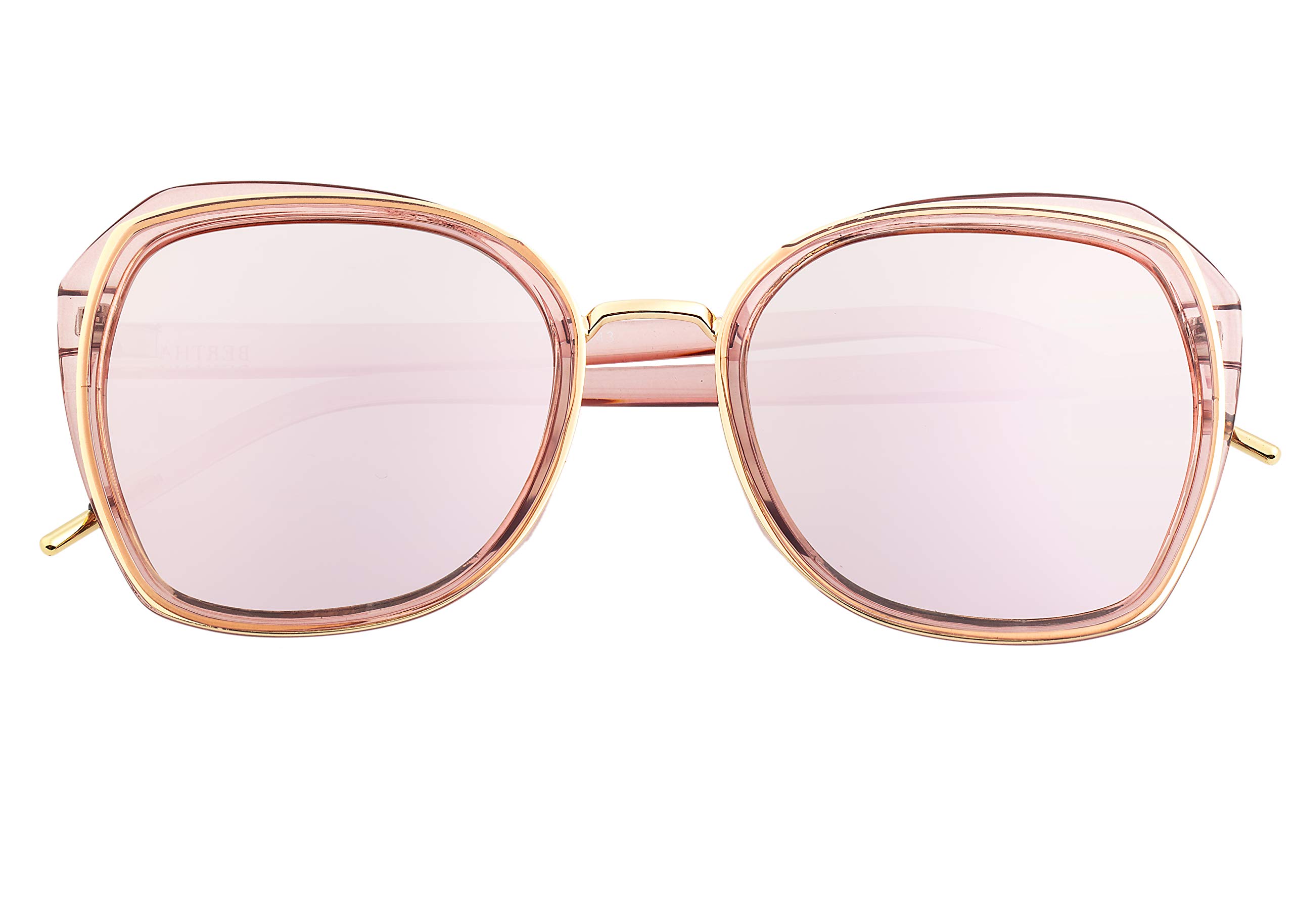 Foto 1 | Gafas De Sol Bertha Jade Gold Tone Square Para Mujer - Venta Internacional.