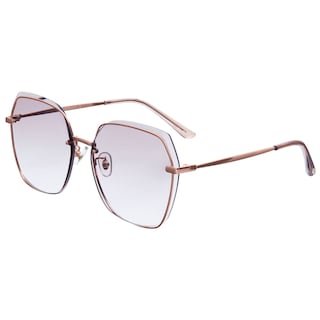 Foto 2 | Gafas De Sol Bertha Renata Con Montura En Oro Rosa/lente Rosa De 61 Mm Para Mujer - Venta Internacional.