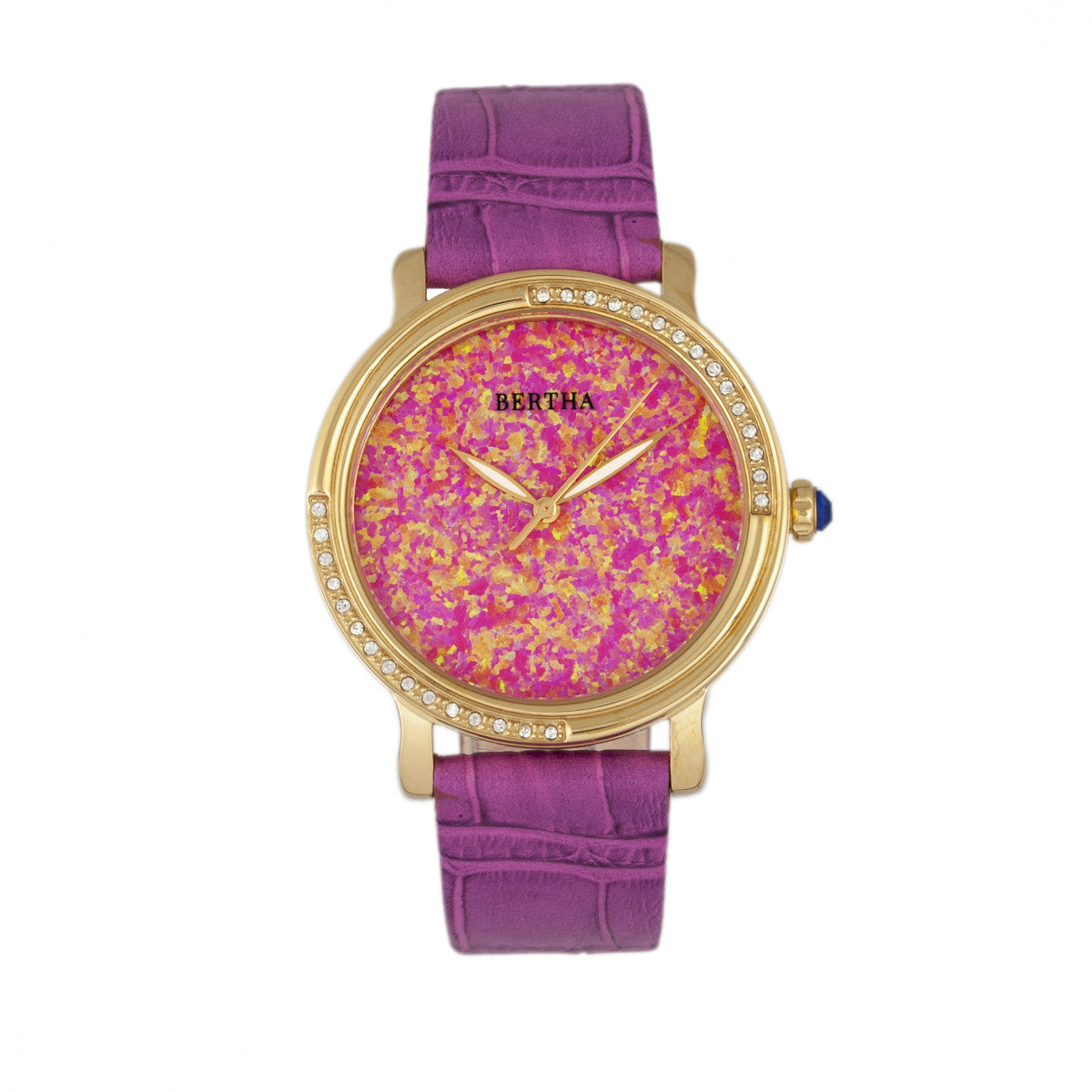 Foto 1 | Reloj Bertha Abby Swiss Para Mujer Plateado
