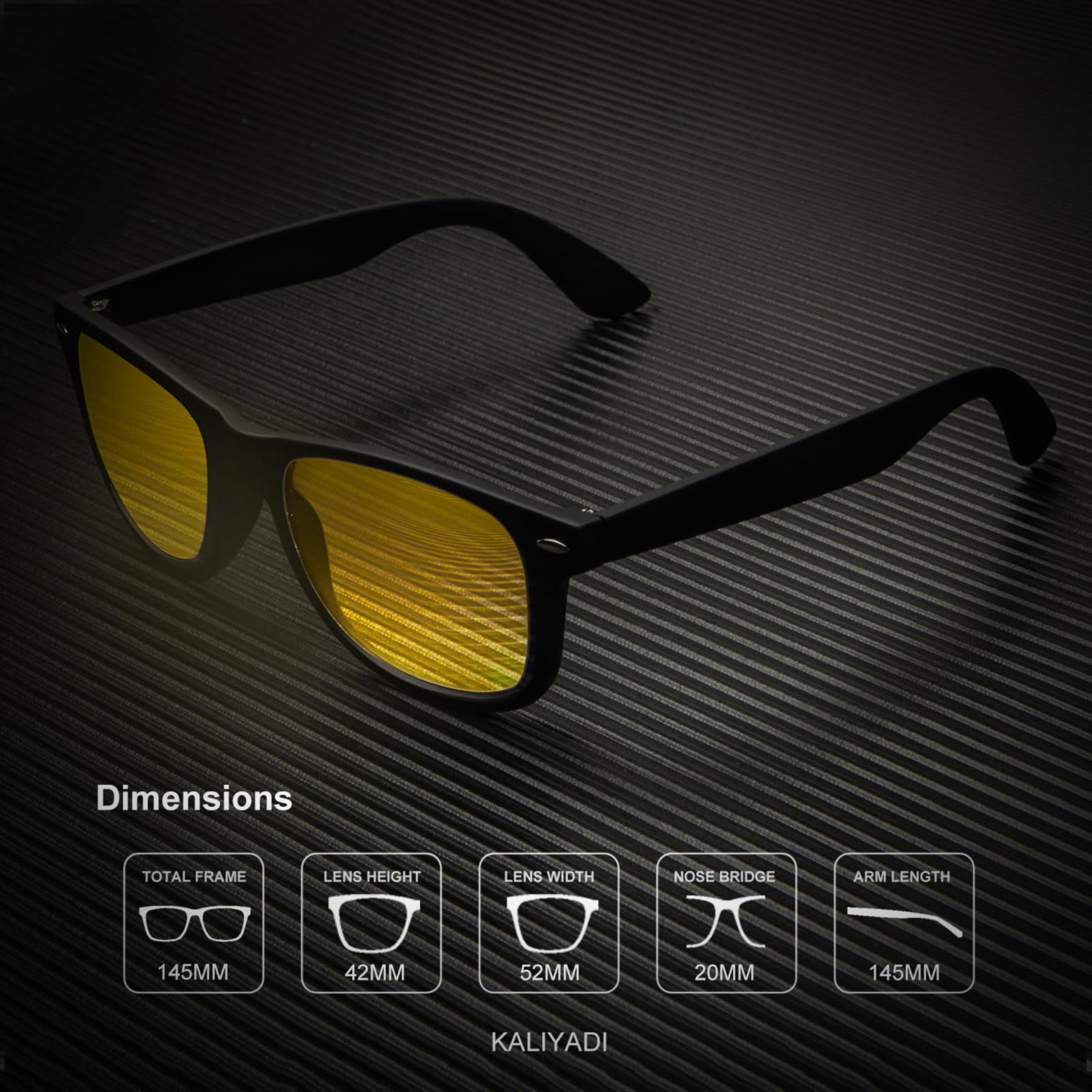 Foto 5 | Gafas De Sol Kaliyadi Polarized Night Vision Para Hombre Y Mujer - Venta Internacional.