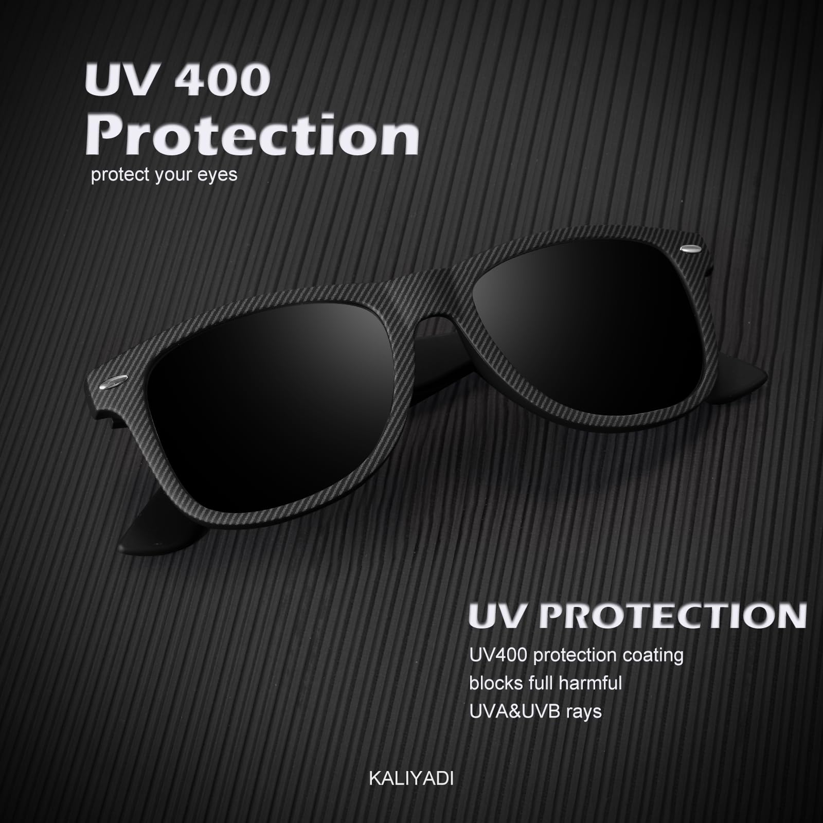 Foto 3 pulgar | Gafas De Sol Polarizadas Kaliyadi Para Hombre Y Mujer Uv400 (paquete De 3) - Venta Internacional.