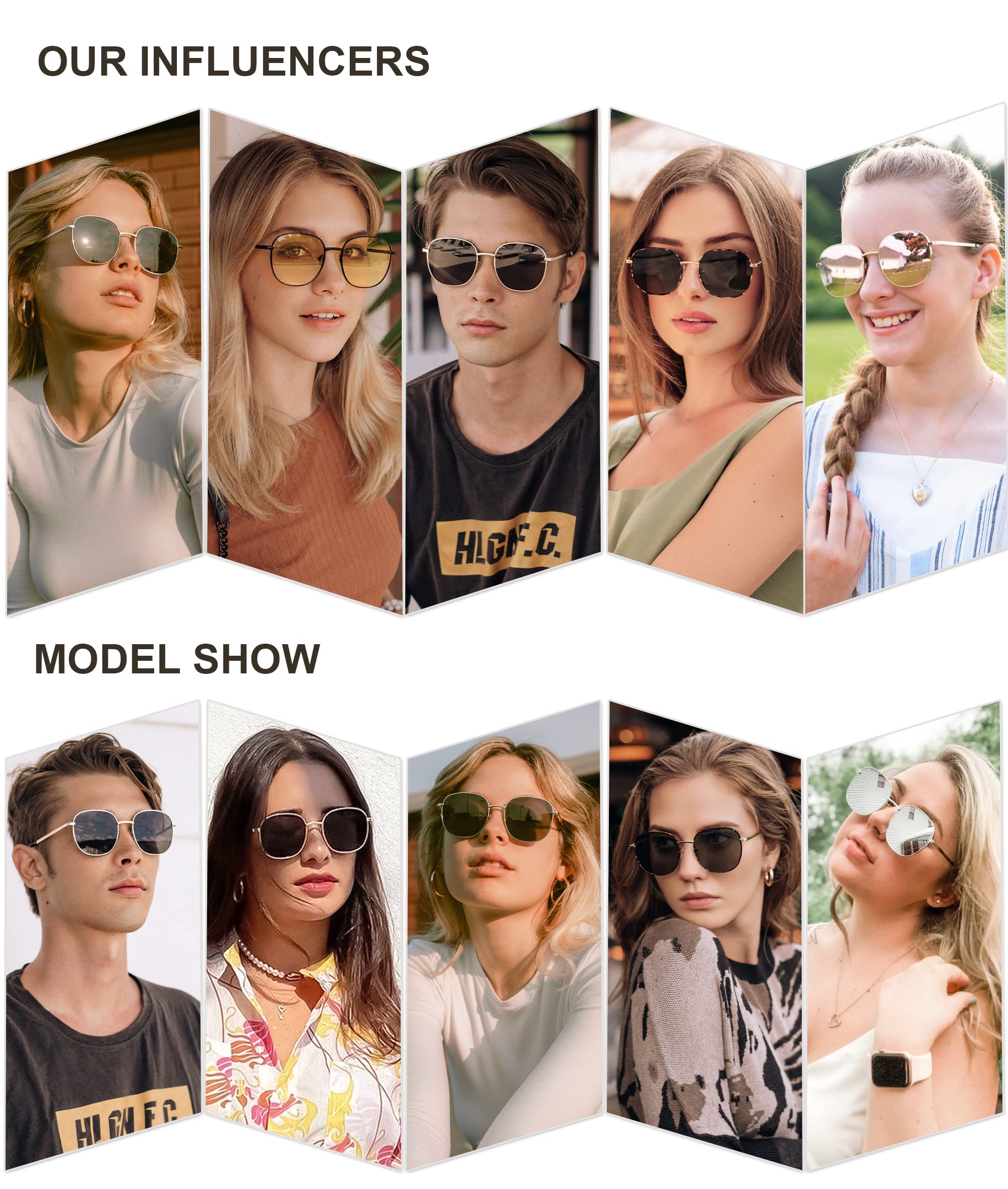 Foto 5 pulgar | Gafas De Sol Sojos Classic Square Para Mujer Y Hombre Sj1137 - Venta Internacional.