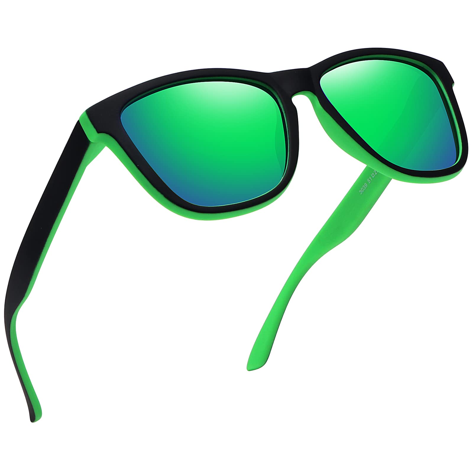 Foto 1 | Gafas De Sol Meetsun Classic Retro Designer Polarizadas Negras - Venta Internacional.