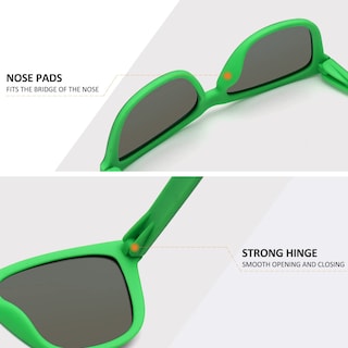 Foto 4 | Gafas De Sol Meetsun Classic Retro Designer Polarizadas Negras - Venta Internacional.