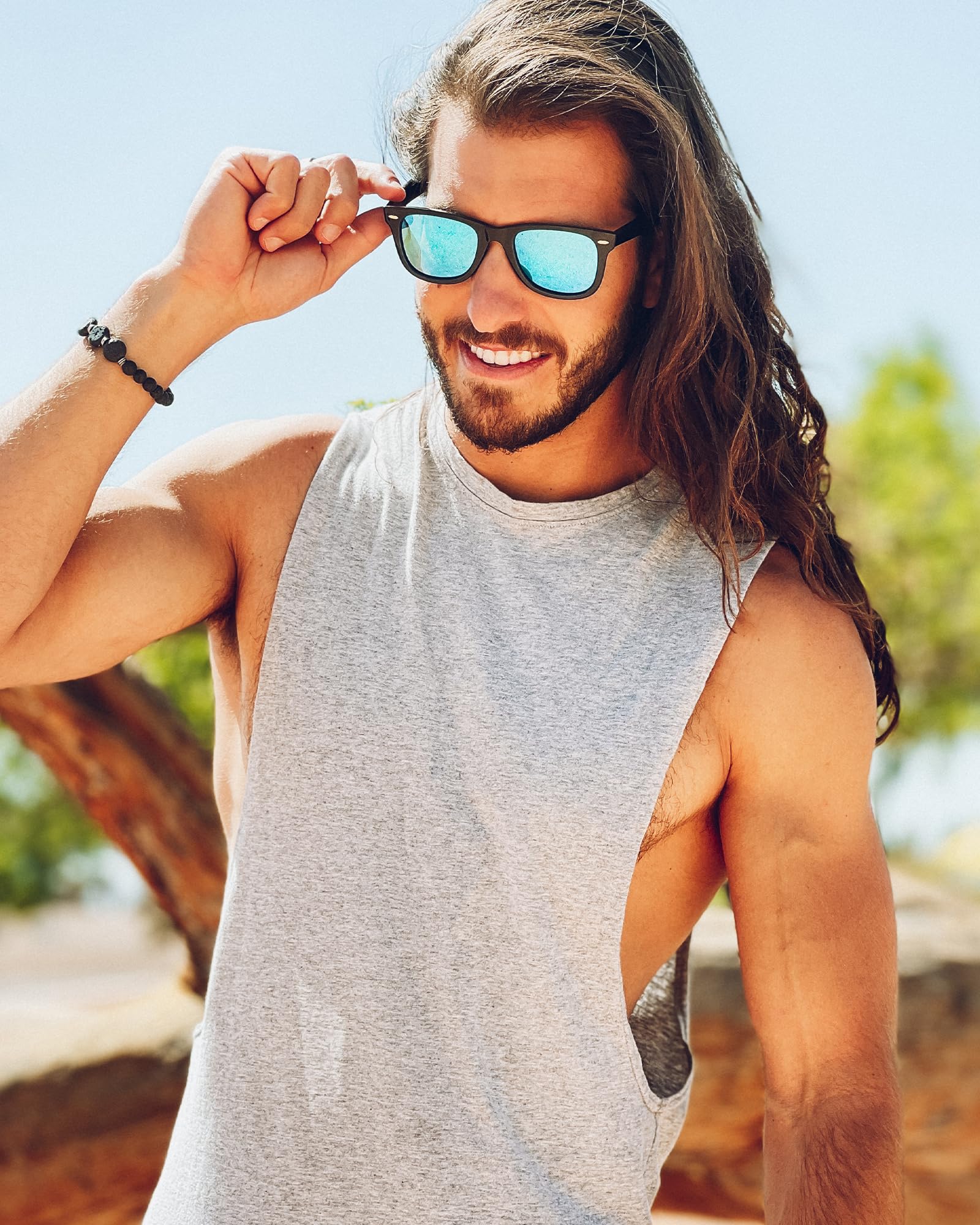 Foto 4 pulgar | Gafas De Sol Myiaur Classic Para Mujer Polarizadas Con Protección Uv400 - Venta Internacional.