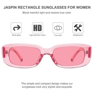 Foto 5 | Gafas De Sol Jaspin Y2k Rectangulares Uv400 Para Mujeres Y Hombres - Venta Internacional.