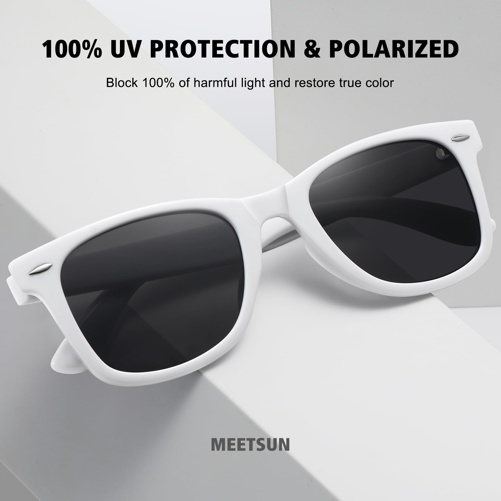 Foto 4 pulgar | Gafas De Sol Meetsun Retro Polarizadas 100% Uv400  Paquete De 3 - Venta Internacional.