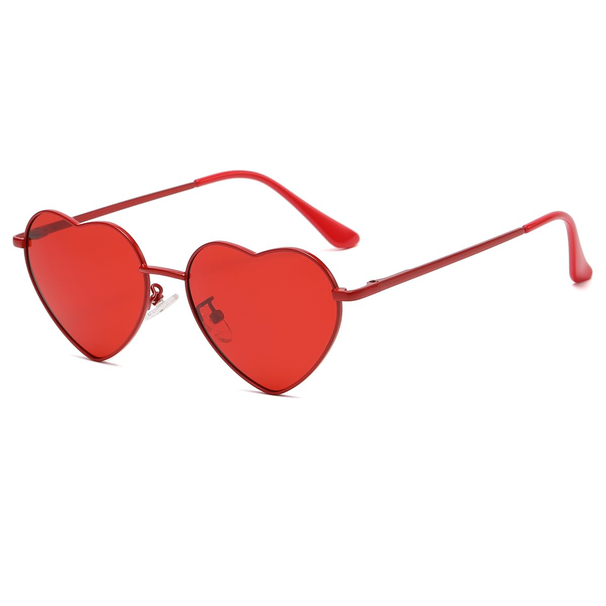 Foto 1 | Gafas De Sol Jovakit Polarized Heart Para Mujer Con Montura Metálica - Venta Internacional.