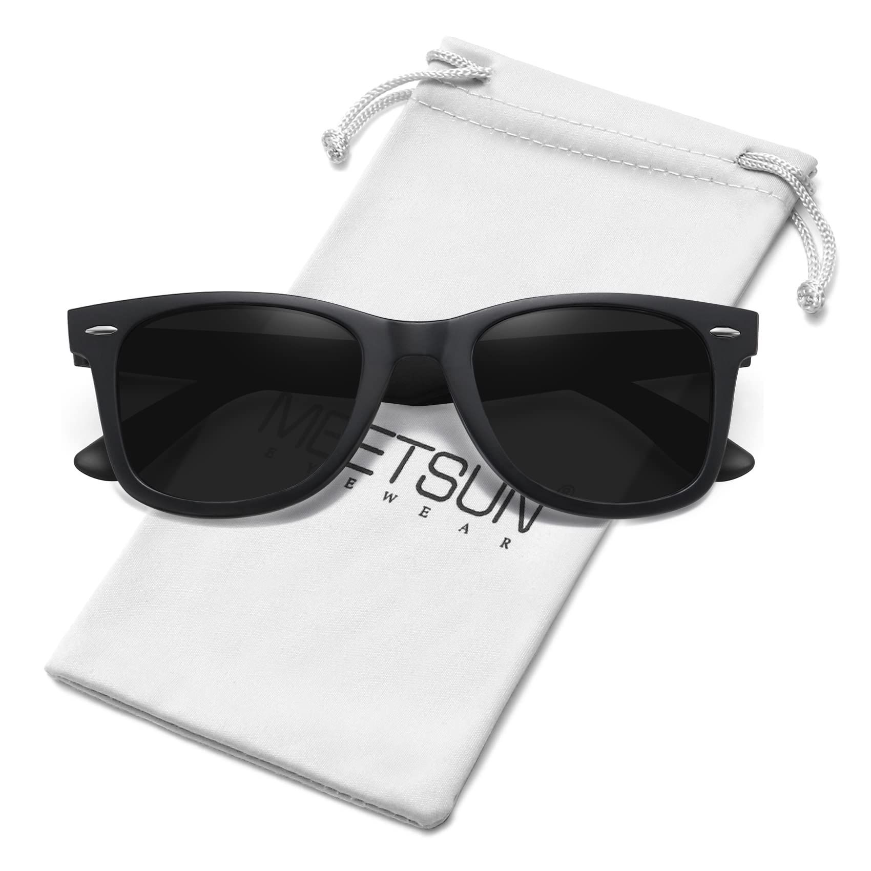 Foto 2 pulgar | Gafas De Sol Meetsun Classic Retro Square Polarizadas Uv400 - Venta Internacional.