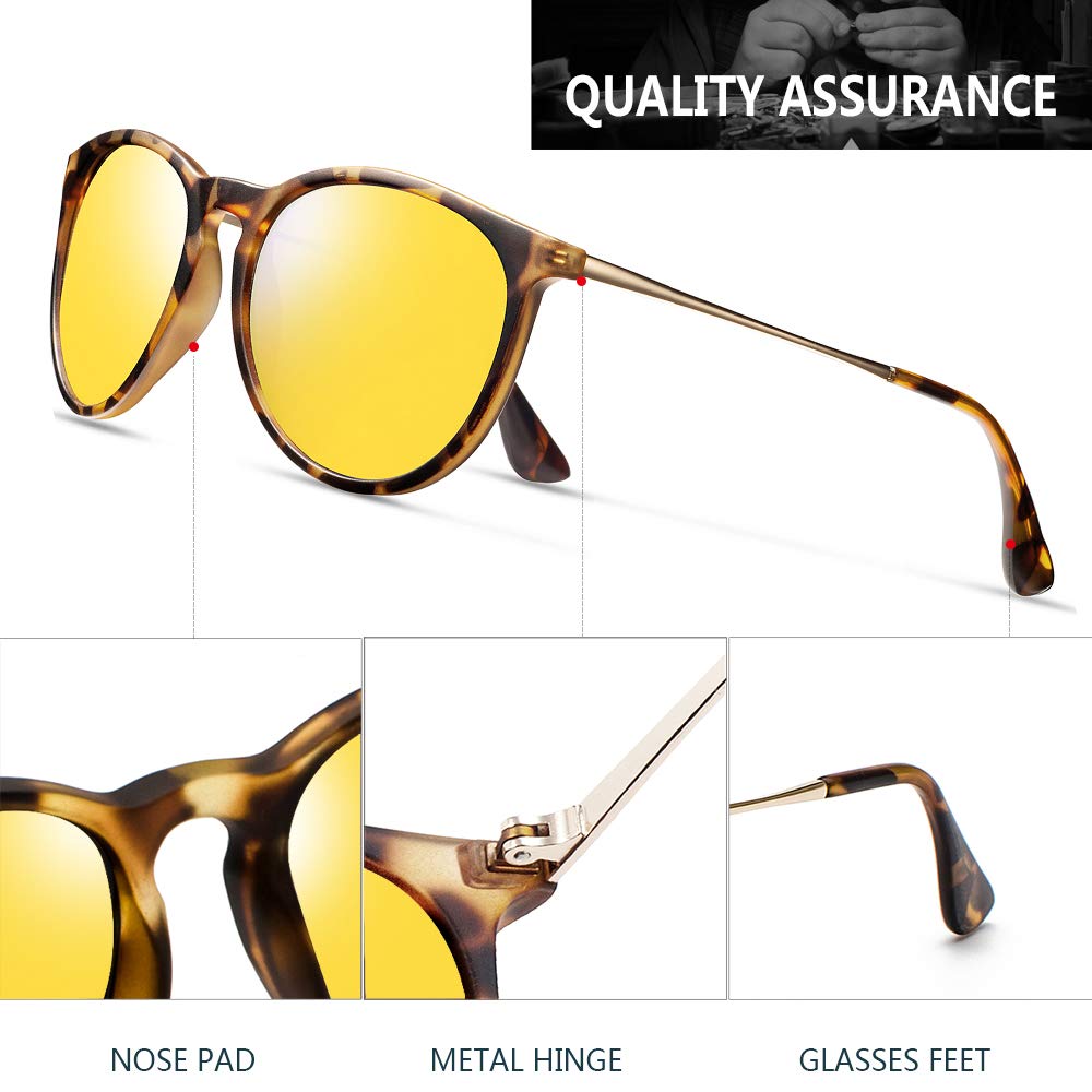 Foto 5 pulgar | Gafas De Sol Chbp Polarized Trendy 2024 Con Lente Redonda Vintage - Venta Internacional.